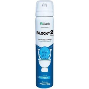 Block Nº 2 Fresh Bloqueador de Odores Sanitários 100 ml – Kelldrin