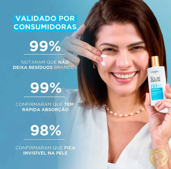 Protetor Solar Facial L’oréal Paris Fps 60 Solar Expertise The Invisible 40ml - Imagem 4