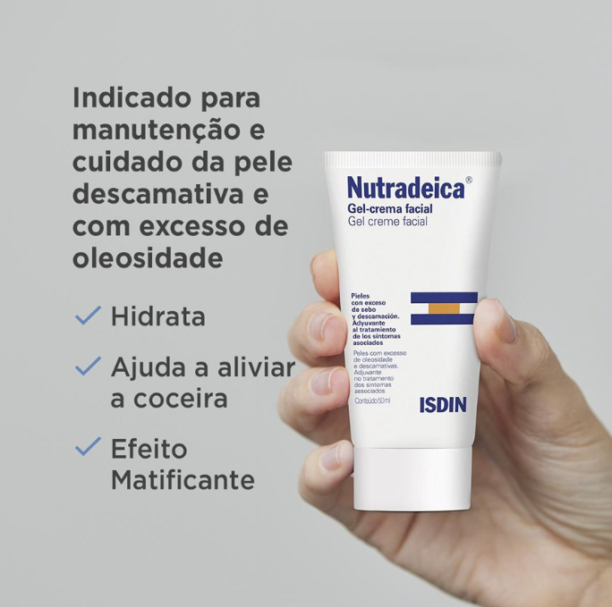 Nutradeica Hidratante Facial Isdin 50ml - Imagem 3