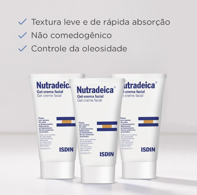 Nutradeica Hidratante Facial Isdin 50ml - Imagem 2