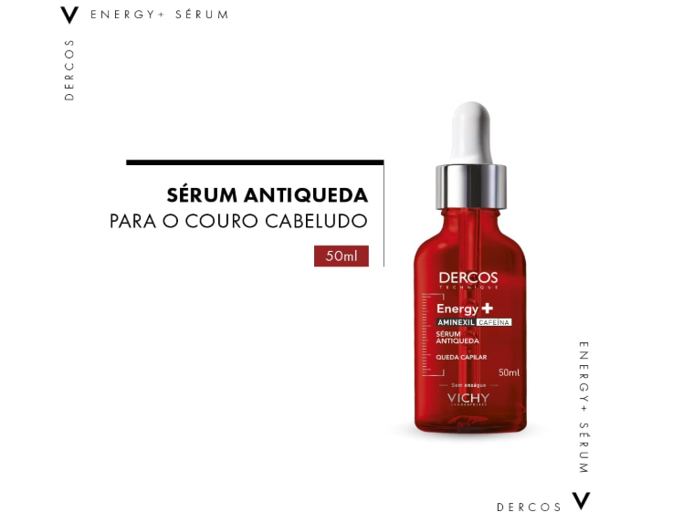 Sérum Capilar Antiqueda Vichy Dercos Energy+ 50ml - Imagem 3
