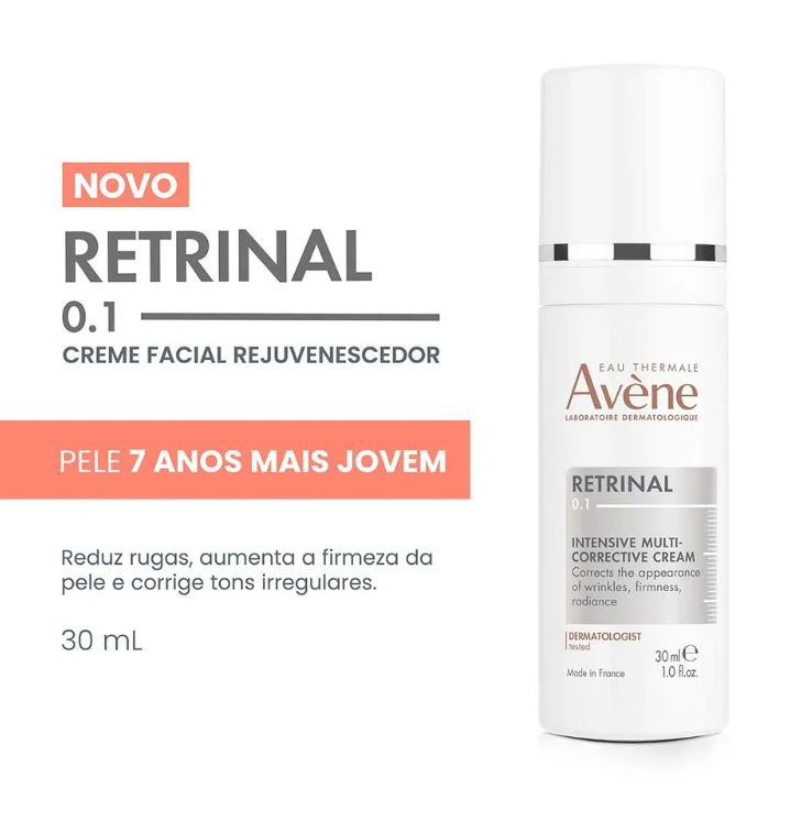 Creme Facial Rejuvenescedor Avène Retrinal 0.1 30ml - Imagem 2