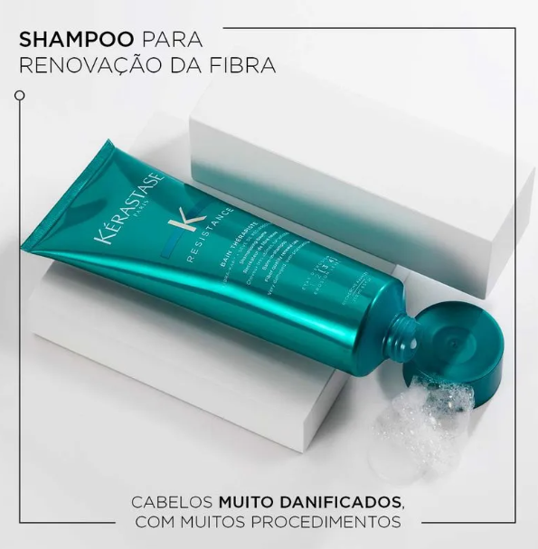 Shampoo Kérastase Résistance Bain Therapiste 250ml - Imagem 2