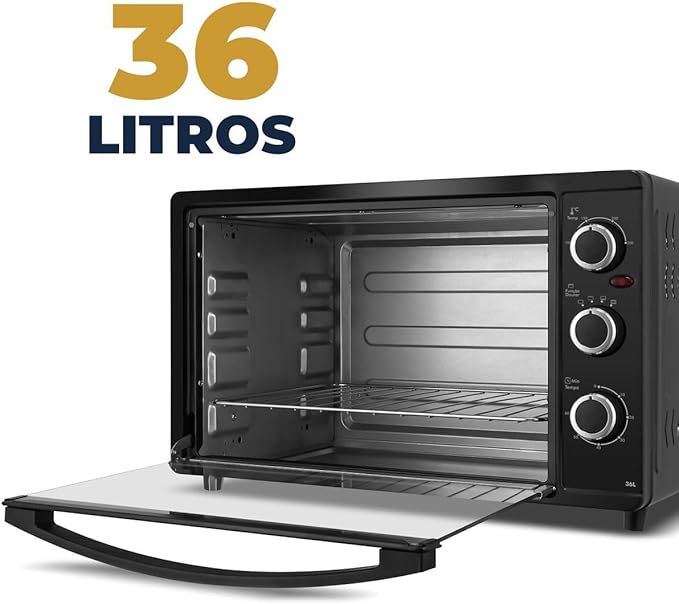 Forno Elétrico Britânia BFE43 43L com Dupla Resistência 127V - Imagem 2