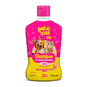 Shampoo & Condicionador Petkiss Tutti Frutti 500 ml – Kelldrin
