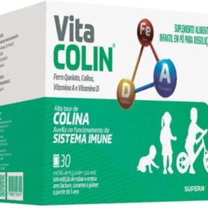 Suplemento Alimentar em Pó Vita Colin Sem Sabor 30 Sachês